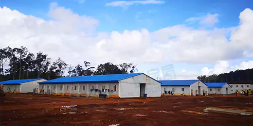 prefab container home camp for worker