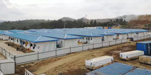 prefab container house project case