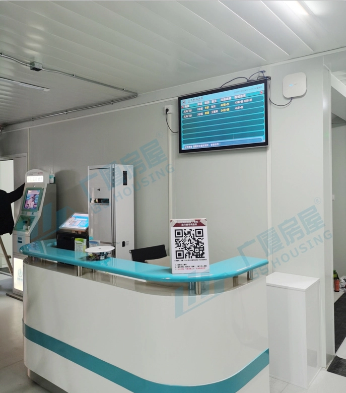 Container-house-Hospital-with-consultation-room-and-entrance Container-house-Hospital with consultation room and entrance