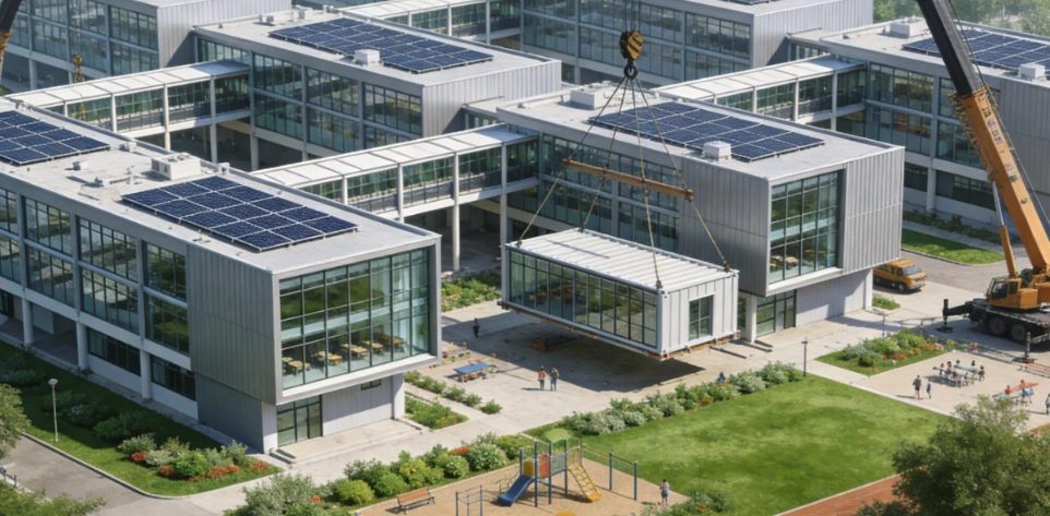 Design Flexibility and Durability Modular Steel Solutions for Schools and Universities