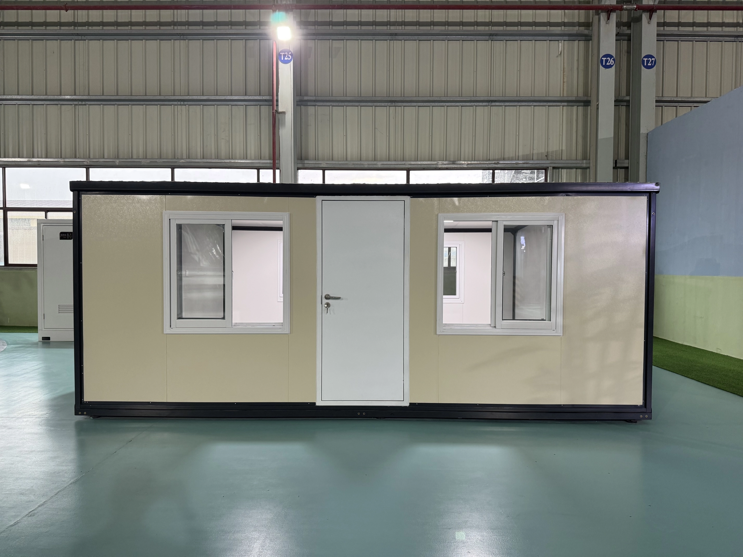 7ft compact expandable container house prefabricated folding modular home