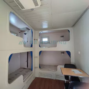 modular container house bunk beds for worker accommodation in oilfield housing