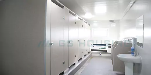 container house with bathroom